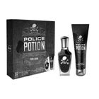 Police, Potion For Him, zestaw, woda perfumowana spray, 30 ml + żel pod prysznic, 100 ml