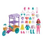 Polly Pocket, Modne mobilne stoisko, zestaw z laleczką i akcesoriami