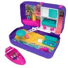 Polly Pocket, plaża w plecaku, zestaw z laleczkami i akcesoriami