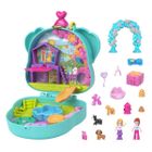 Polly Pocket, Urodziny pieska, kompaktowy zestaw do zabawy z laleczkami i akcesoriami
