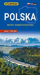 Polska mapa samochodowa 1:650 000