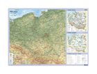 Polska, plansza edukacyjna, mapa 1:500 000