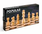 Popular, royal chess, szachy drewniane, gra logiczna