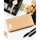 Portfel, beżowy, skóra ekologiczna, Peterson