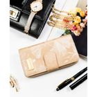 Portfel, beżowy, skóra ekologiczna, Peterson