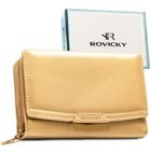 Portfel, beżowy, skóra ekologiczna, Rovicky