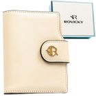 Portfel, beżowy, skóra ekologiczna, Rovicky