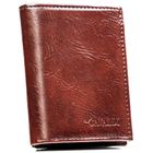 Portfel, brązowy, skóra ekologiczna, 4U Cavaldi