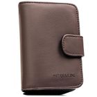 Portfel, brązowy, skóra ekologiczna, 4U Cavaldi