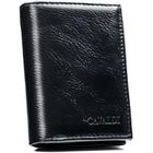 Portfel, czarny, skóra ekologiczna, 4U Cavaldi