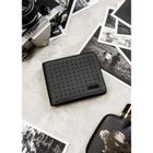 Portfel, czarny, skóra ekologiczna, Peterson