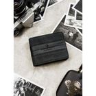 Portfel, czarny, skóra ekologiczna, Peterson