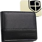 Portfel, czarny, skóra ekologiczna, Peterson