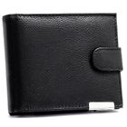 Portfel, czarny, skórzany, 4U Cavaldi