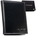 Portfel, czarny, skórzany, 4U Cavaldi