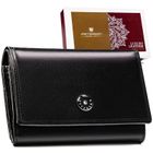 Portfel, czarny, skórzany, Peterson