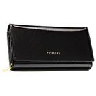 Portfel, czarny, skórzany, RFID, Peterson