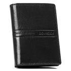 Portfel, czarny, skórzany, RFID, Rovicky