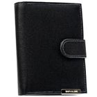 Portfel, czarny, skórzany, Ronaldo