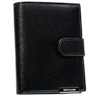 Portfel, czarny, skórzany, Ronaldo