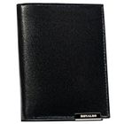 Portfel, czarny, skórzany, Ronaldo