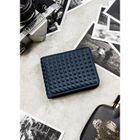 Portfel, granatowy, skóra ekologiczna, Peterson