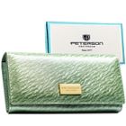Portfel, jasnozielony, Peterson