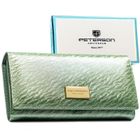 Portfel, jasnozielony, Peterson