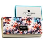 Portfel, mix, skóra naturalna i ekologiczna, RFID, Peterson