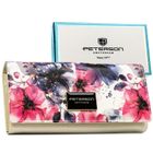 Portfel, mix, skóra naturalna i ekologiczna, RFID, Peterson