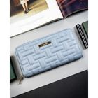 Portfel, niebieski, skóra ekologiczna, 4U Cavaldi