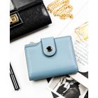 Portfel, niebieski, skóra ekologiczna, Peterson