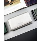 Portfel, srebrny, skóra ekologiczna, 4U Cavaldi