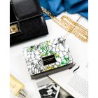 Portfel, zielony, skórzany, Peterson