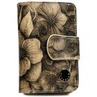 Portfel, złoty, skóra naturalna i ekologiczna, Peterson