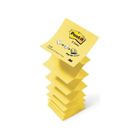 Post-it, Z-Notes, karteczki samoprzylepne, kostka, żółte, 76-76 mm, 100 kartek
