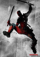 Posterplate Global, Deadpool, Marvel Dark Edition, 311M, plakat metalowy, 45-32 cm