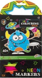 Potworek. Kolorowanka neonowa