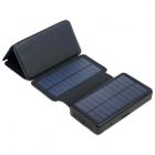 PowerNeed, składany panel solarny z powerbankiem, PV 9W, 20000mah, Li-poly, 2xUSB, czarny