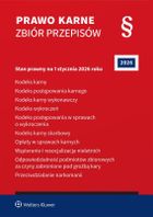 Prawo karne. Zbiór przepisów