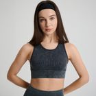 Prążkowany top z efektem sprania NOWEAR