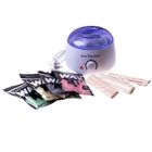 Pro Wax 100W, podgrzewacz do wosku, wosk, patyczki, błękitny