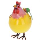 ProGarden, kolorowa figurka metalowy, kogut, 21-25-28 cm