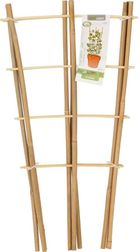 ProGarden, podpora do roślin, bambusowa drabinka, 45 cm, 3 szt.