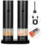 Promis, zestaw młynków usb z podstawką, MP34DUO