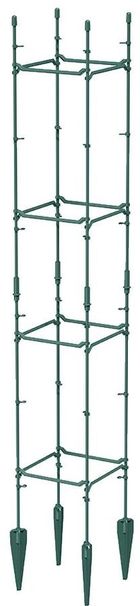 Prosperplast, Floo Supports, podpora do roślin, zielony leśny, 21-21-120 cm