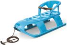 Prosperplast, sanki plastikowe z oparciem 88-45-42cm niebieskie