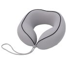 ProWorld, poduszka podróżna z pianki, szara, 25-25-11 cm