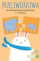 Przeciwieństwa. Książeczka + 10 puzzli