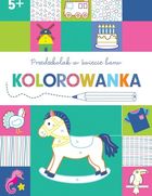 Przedszkolak w świecie barw. Kolorowanka 5+